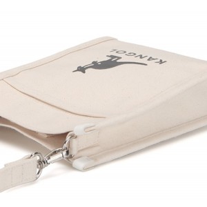 Kangol Hexa Canvas Mini Cross Bag- Ivory 3121